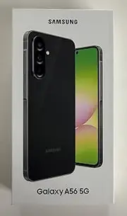 [Samsung] Galaxy A56 5G, Android Smartphone, 128GB Storage, 8GB RAM, Awesome Graphite, 6X OS Upgrades, Large Display, Long Battery Life (UAE Version)