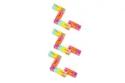 3x MajiggTwisty Classic Blocks 15cm Stretchy Flexible Cord 3y+ Toys Kids Child