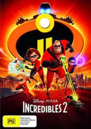 Incredibles 2 DVD