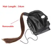 Fetish Club Adult Gimp Head Harness BDSM Restraints Headgear Party Roleplay Mask