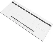 DOITOOL Undated Dry Erase Weekly Planner Board Reusable Double Sided Whiteboard for Home Office Dorm Plated Schedule Chart for Efficient Task Management