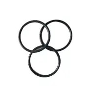 3 PCS Rubber O-Ring for Playing Quartz Crystal Singing Bowl