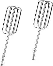 Alocs Hand Mixer Beaters Blender Attachments, Hand Mixer Replacement Beaters for Hamilton Beach Hand Mixers 62682RZ 62692 62695V 64699 Electric Mixer Replace Parts - 2 Pack