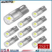 194 LED Light Bulb Dome Map License Plate Light 6500K White 2825 W5W T10 14E D