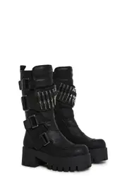 [DARKER WAVS] Warp Bullet Combat Boots