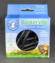 Baskerville Ultra Muzzle for Dogs Size 1 Black - P8
