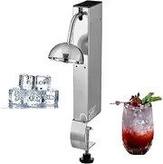 Glass Froster Chiller, Co2 Stainless Steel Ice Cup Machine, Cooling Temperature Up to -45°C, for Wine, Cocktail, Champagne, Mixed Drinks in Bar, Restaurant, Home Kitchen(Rectangle)
