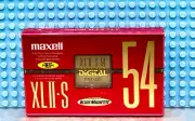 MAXELL XL II-S 54 VS. III TYPE II BLANK CASSETTE TAPE (1) (SEALED)