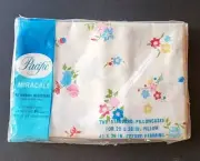 Vintage Pacific Miracale Standard Pillow Case Set Of 2 Floral Cottage Farmhouse