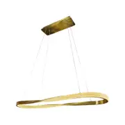 Delessi Saturno Oval Ring Single Pendant Light