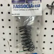 Team Associated RC8B3.1 Front V2 Shock Spring Set (Green - 4.9lb/in) (2)