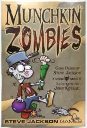 MUNCHKIN ZOMBIES 1481 Dungeon Adventure Card Game Steve Jackson sealed 1st/3rd
