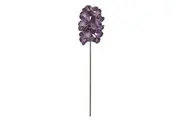 Rogue Artificial Vanda Orchid Flower Stem Fake Floral Arrangement Purple