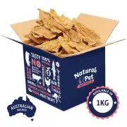 Chicken Breast Jerky 1kg - 100% Natural Healthy Dog Treats, Best Dog Chews Bulk