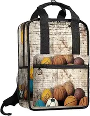 Travel Backpack for Men,Backpack for Women,Basketball Football Baseball,Backpack, D9ps0hueexzh, 14x10.2x4.7 in