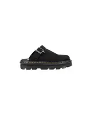 Dr. Martens Leonore Clog Chunky Sole Women Black Slip Ons