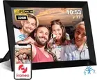 FRAMEO Digital Photo Frame,10.1" IPS Touch Screen Smart WiFi Digital