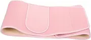 Breathable Waist Support Belt for Fitness Multi Functional Gym Back Brace Durable for Bodybuilding Comfortable Design for Sports Exercise Pink