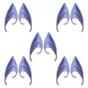 5Pairs Avatar Cosplay Elf Ears Halloween Elf Latex Ears Party DIY Decor Gifts