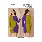 Vogue Sewing Pattern 1819, Tom, Linda Platt Dress, 8 - 16, New