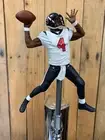 HOUSTON TEXANS Tap Handle Beer Keg NFL FOOTBALL White Jersey Deshaun Watson