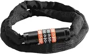 4-Digit Password Bicyclé Lock | Bike Lock | Cable Löck | 4 Digit Combination Cable, Cycling Accessories for Outdoor Commute Gate Fence Parking