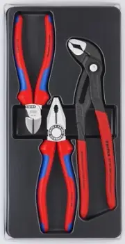 Knipex Best Seller Professional Pliers Set 00-20-09-V01 Cobra Diagonal Cutters