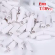 120x pre rolled natural unrefined cigarette filter rolling paper tip whit`CX