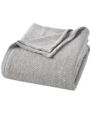 Superior Maya Chenille Herringbone Medium Weight Blanket