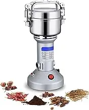 Electric Grain Grinder Mill,150G Herbs Grinder with Overload Protection,550W 25000RPM Portable Superfine Cereals Pulverizer Machine,for Dry Cereals Corn Pepper Coffee