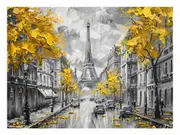 Eiffel Tower Canvas Print Wall Art