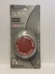 Almay Nearly Naked Touch-Pad Liquid Blush, 02 Peach Au Natural, 0.2 oz