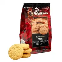 在飛比找7-ELEVEN線上購物中心優惠-[Walkers]蘇格蘭皇家迷你圓形奶油餅乾125g