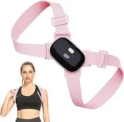 Qkbuza Smart Posture Corrector | Back Straightener Device | Upper Back Brace Support, Back Strap Brace for Posture, Adjustable Back Straightener