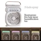 Portable Fan AIr Conditioner Cooling Mini Air Cooler Humidifier Fan Office