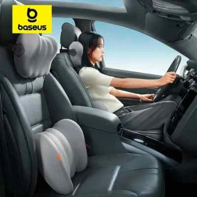 Car Neck Pillow Vehicle Head Pillow Cushion Lumbar Support Car Seat Headrest