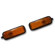 Pair Orange Side Marker Lamp Turn Signal Light For Honda Civic Sedan '1996 '2000