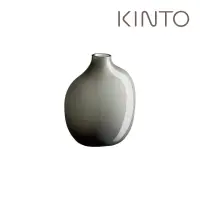 在飛比找momo購物網優惠-【Kinto】SACCO玻璃造型花瓶02- 灰