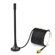 4G External Antenna SMA Male Magnetic Stand 3.5dbi 3m Cable for Wlan Bluetooth