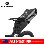 ROCKBROS Bike Bag Waterproof Reflective 10L Large Capacity Bicycle Storage Bag