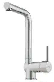 Oliveri ESSENTIALS RIGHT ANGLE MIXER Lever Handle, Fixed Spout, Polished Chrome