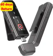64GB Type-C MP3 Player Bluetooth 5.3 Clip Portable Music Player FM Radio