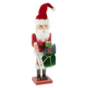Santa Clause Nutcracker 14” North Pole Women Kids Christmas Home Decor New