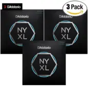 3-PACK D'Addario NYXL1152 Electric Guitar Strings 11-52 Medium Top/Heavy Bottom