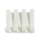 Soap Holder Tilt Design Self Draining Soap Dispenser Drain Holder Food Grade
