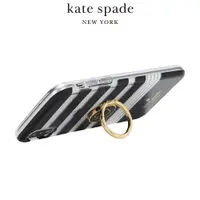 在飛比找蝦皮商城優惠-【kate spade】 黑桃logo手機指環-晶鑽黑 國際