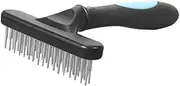 JOINPAYA Pet Grooming Rake Comb for Dogs and Cats Durable Shedding Tool with Comfortable Handle for Deshedding and Dematting for Home Use