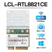 Realtek RTL8821CE mini PCI-E WiFi Bluetooth Card Dual Band 802.11abgn/ac Windows