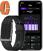 Fitness Tracker, IP68 Waterproof - 127 Sports Modes, 24/7 Heart Rate, Sleep Analysis, GPS, Pedometer, Blood Pressure/SpO2 Measurement, Compatible with iOS Android (Includes Orange Nylon Strap)