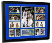 KEVIN DURANT & STEPHEN CURRY 2016/2017 SIGNED LIMITED EDITION FRAMED MEMORABILIA